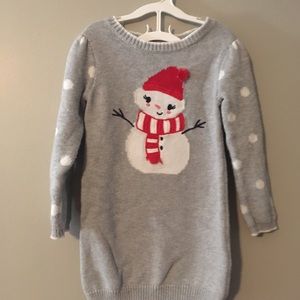 Gymboree Size 2T Snowman Dress